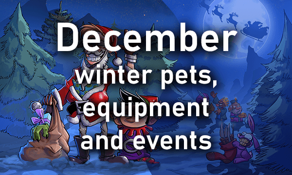 December - winter pets, epics and events