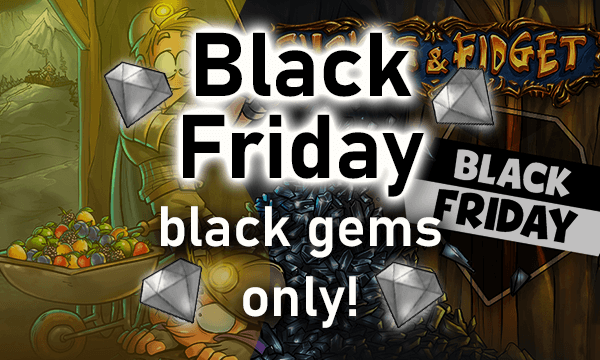 Black Friday - black gems only