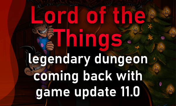 "Lord of the Things" - legendary dungeon and update 11.0